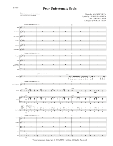 Poor Unfortunate Souls (arr. Mike Hyziak)