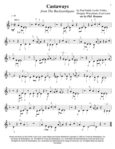 Castaways (arr. Phil Beaman)