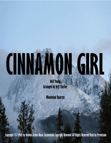 Cinnamon Girl (arr. Jeff Tincher)