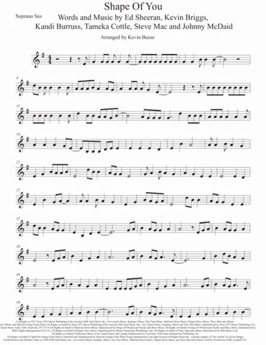 Shape Of You (arr. Kevin Busse)