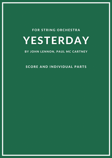 Yesterday (arr. Douglas Wattson)
