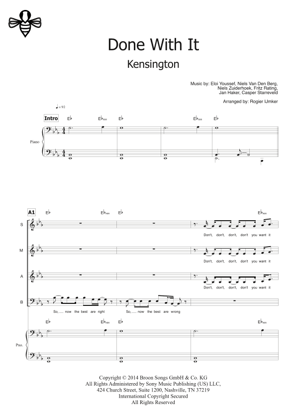 Done With It (arr. Rogier Ijmker)