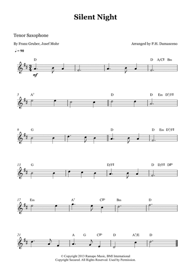 Silent Night (arr. P.H. Damasceno)
