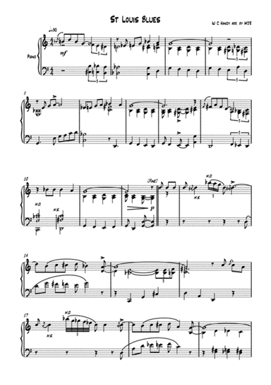 St Louis Blues (arr. M J regan)