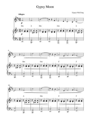 Gypsy Moon (arr. Kaiserin Rebecca)