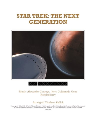 Star Trek - The Next Generation(r) (arr. Challena Zellick)