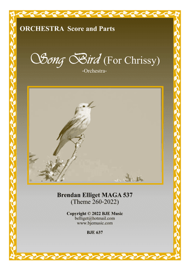 Song Bird (For Chrissy) - Cor Anglais with Orchestra