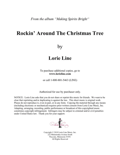 Rockin' Around The Christmas Tree (arr. Lorie Line)