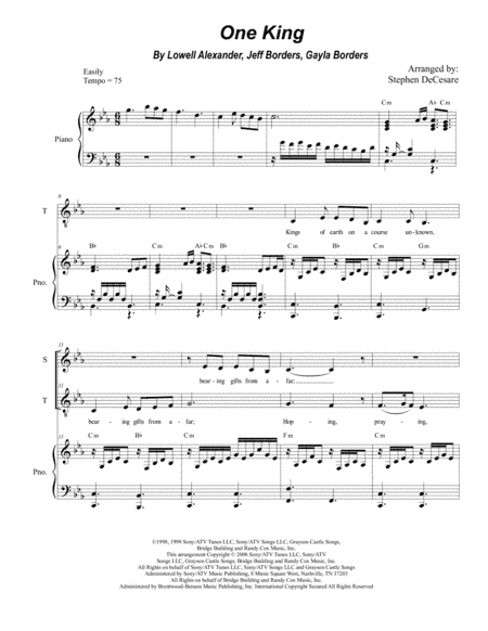 One King (arr. Stephen DeCesare)