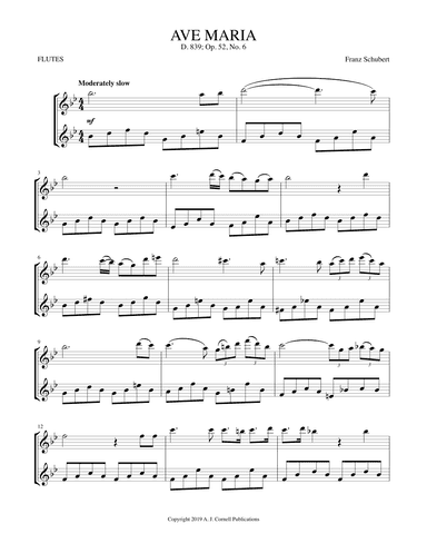 Ave Maria (arr. Mark Phillips)