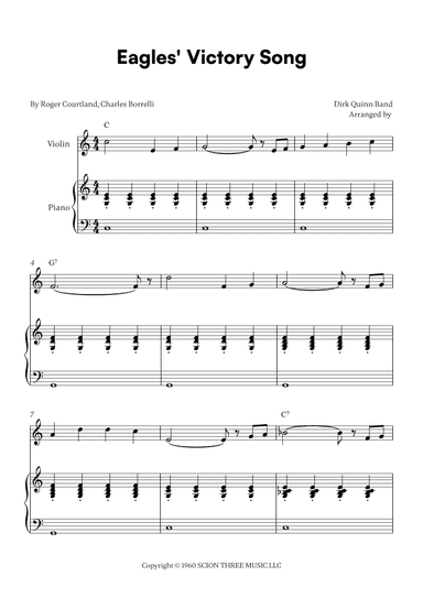 Eagles' Victory Song (arr. Cadenza Editions)