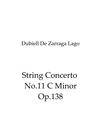 String Concerto No.11