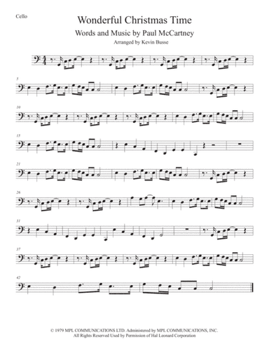 Wonderful Christmastime (arr. Kevin Busse)