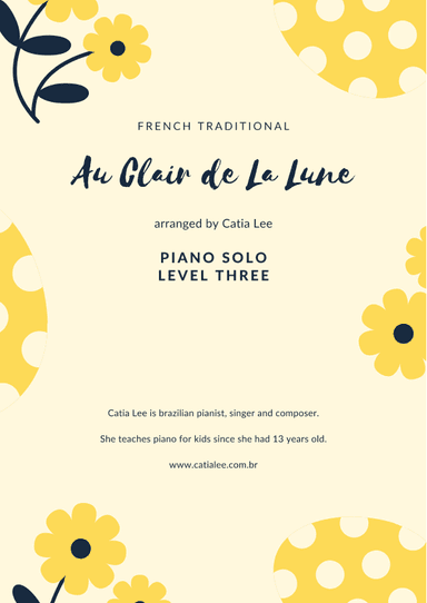 Au Clair de La Lune (arr. Catia Lee)