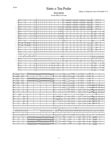Sinto o Teu Poder (arr. Lucas Alexandre Santos Silva)