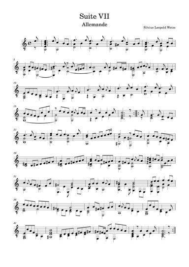 Suite VII (arr. Benjamin Grace)