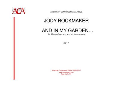 [Rockmaker] And In My Garden