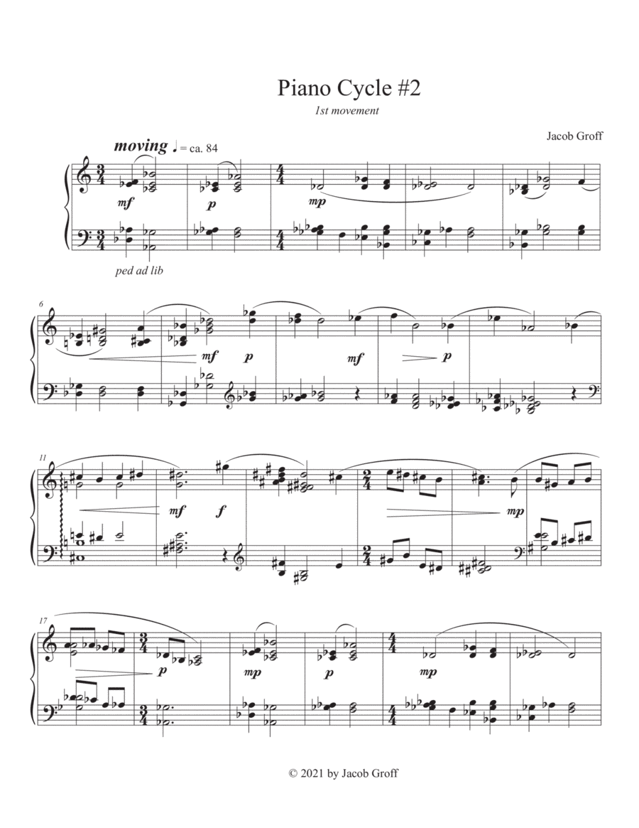Piano Cycle #2