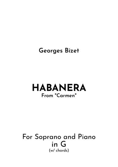 Habanera (arr. Jireh J.)