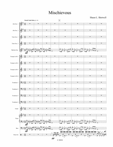 Mischievous - Original Jazz Band Composition