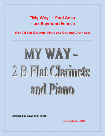 My Way (arr. Raymond Fenech)