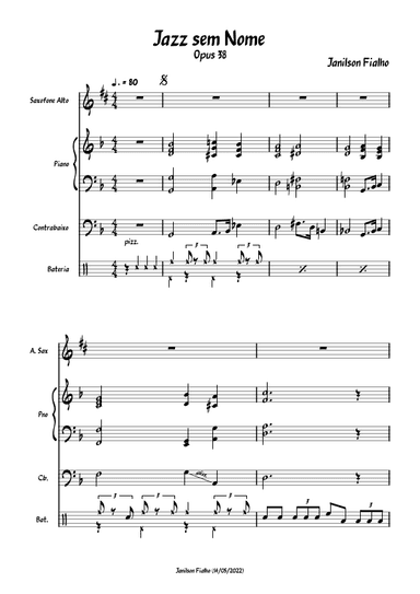 Jazz sem Nome, Opus 38