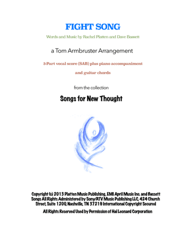 Fight Song (arr. Tom Armbruster)