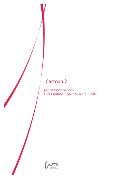 Cartoon II (for Saxophone Solo)