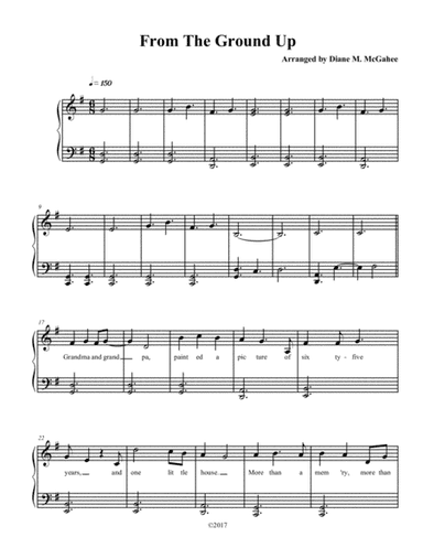 From The Ground Up (arr. Diane M. McGahee)