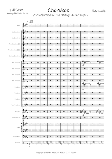 Cherokee (Szczesniak Polish Children's Version) (arr. Daniel Charles Kotval)