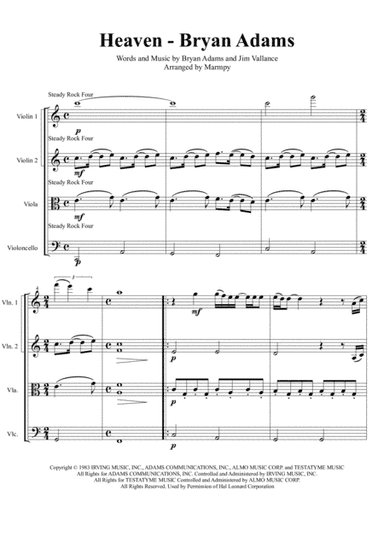 Heaven (arr. Marmpy)