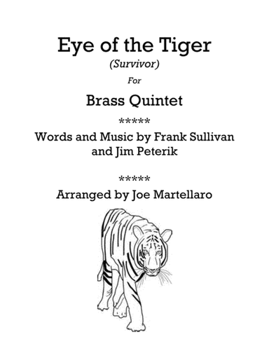 Eye Of The Tiger (arr. Joe Martellaro)