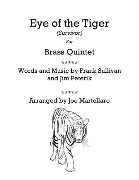 Eye Of The Tiger (arr. Joe Martellaro)