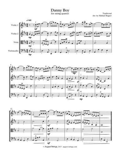 Danny Boy (arr. Mikhail Bugaev)