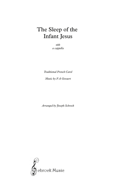 The Sleep of the Infant Jesus (arr. Schrock Music)