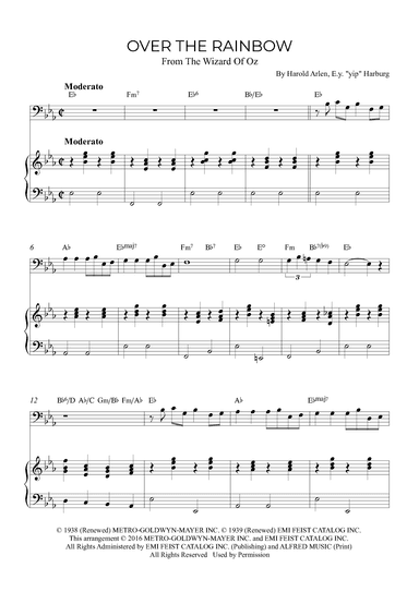 Over The Rainbow (arr. Alex Nunes Rodrigues)