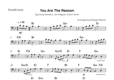 You Are The Reason (arr. Rodrigo Faleiros)