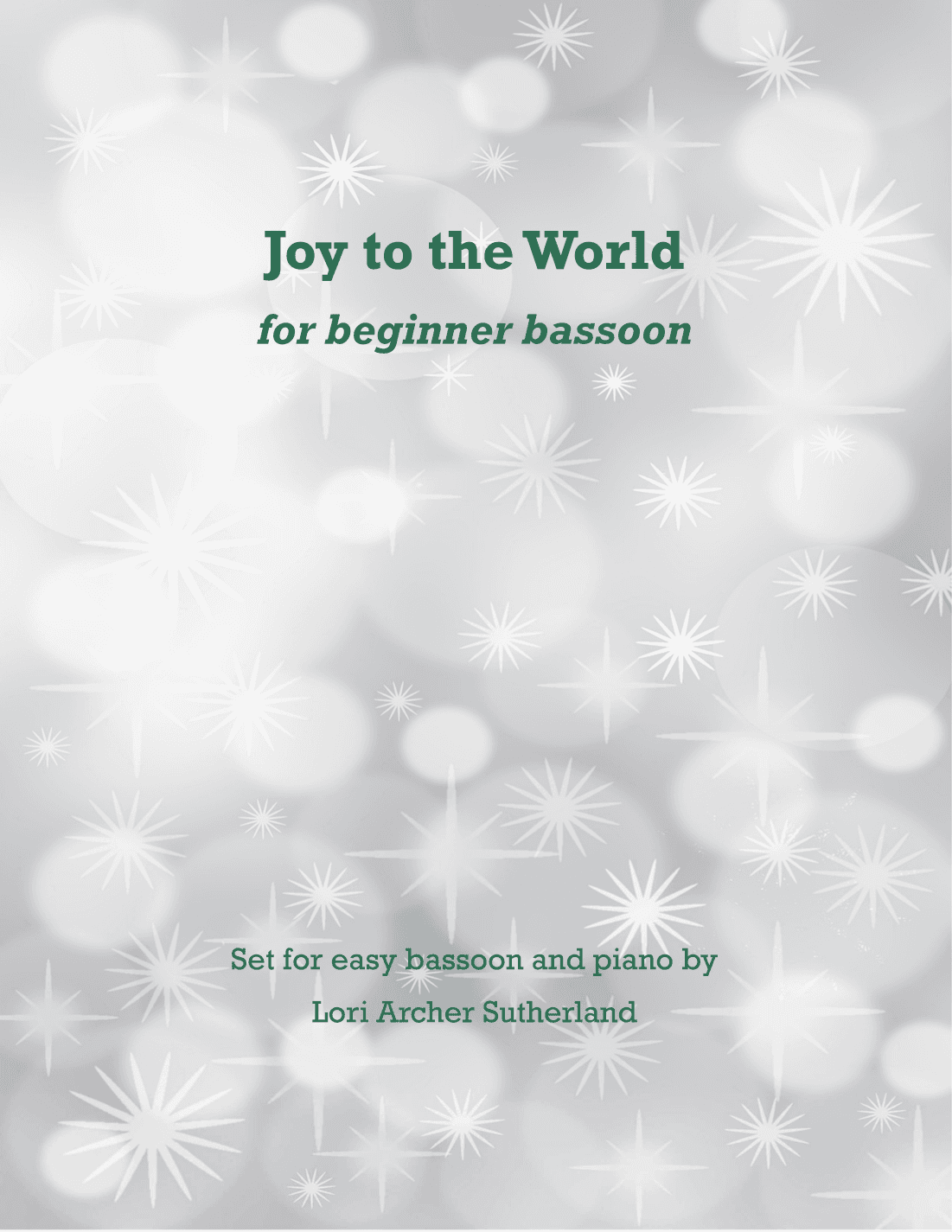 Joy to the World (arr. Lori Archer Sutherland)