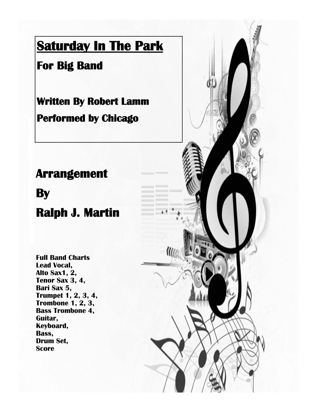Saturday In The Park (arr. Ralph Martin)