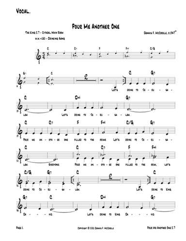Pour me Another One (King David and his Troops) from "The Kings" - ACT 2:Song 6