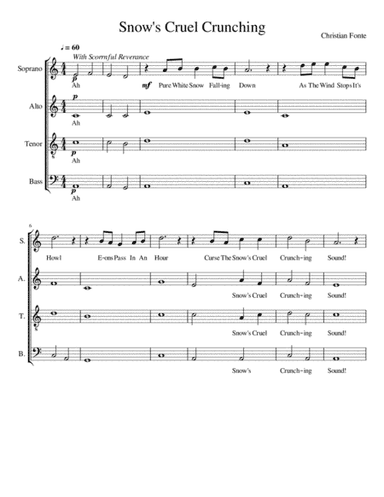 Snow's Cruel Crunching