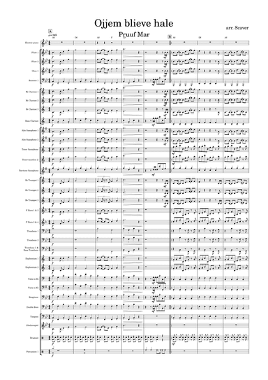 Ojjem Blieve Hale (arr. Scaver)