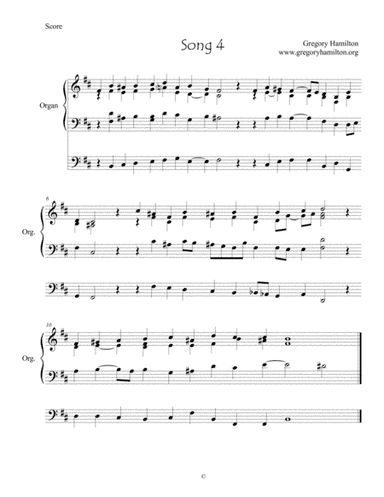 Song 4 - Completed, Lord, the Holy Mysteries