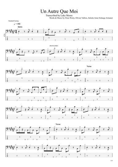 Un Autre Que Moi (arr. Luke Moore)