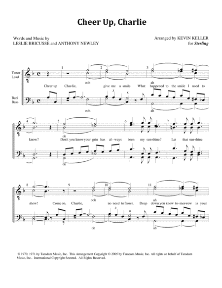Cheer Up, Charlie (arr. Kevin Keller)