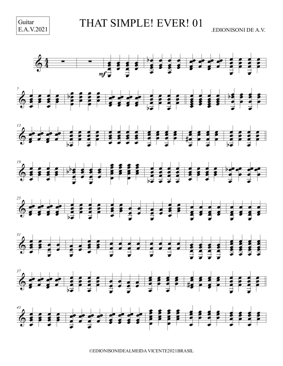 THAT SIMPLE! EVER! 01 - Guitar