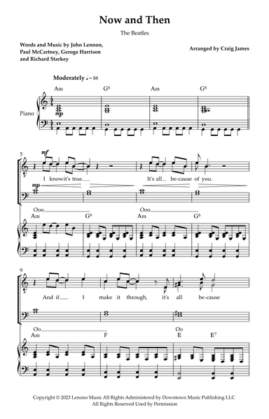 Now And Then (arr. Craig James)