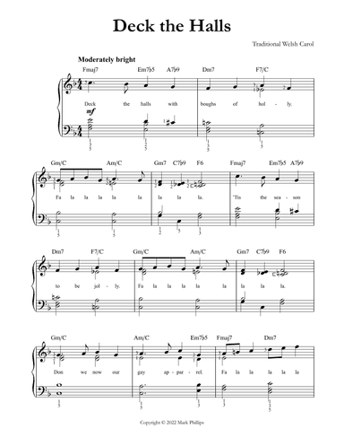 Deck the Halls (arr. Mark Phillips)