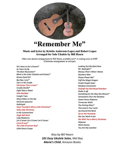 Remember Me (lullaby) (arr. Bill Hearn)