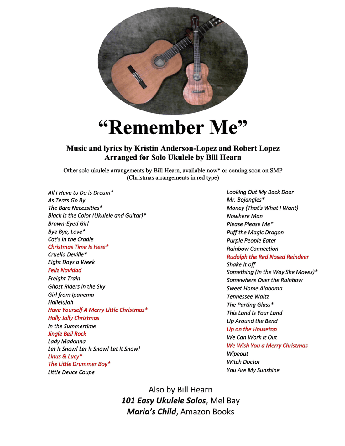Remember Me (lullaby) (arr. Bill Hearn)